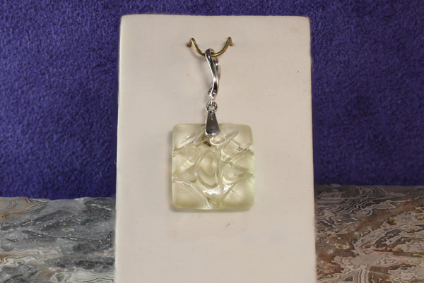 Handmade Lemon Quartz Pendant