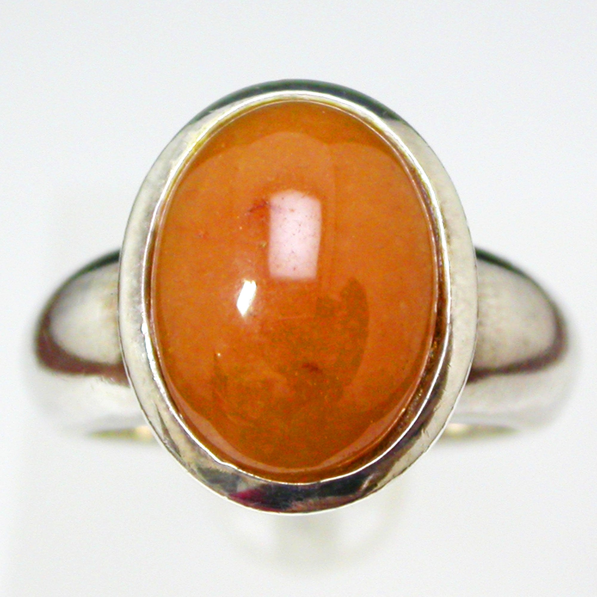Spiral Stellen Propeller silver carnelian ring Schmetterling Hör mal zu