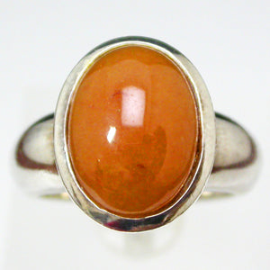 Sterling Silver Carnelian Ring