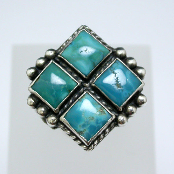 Vintage Sterling Silver and Turquoise Ring