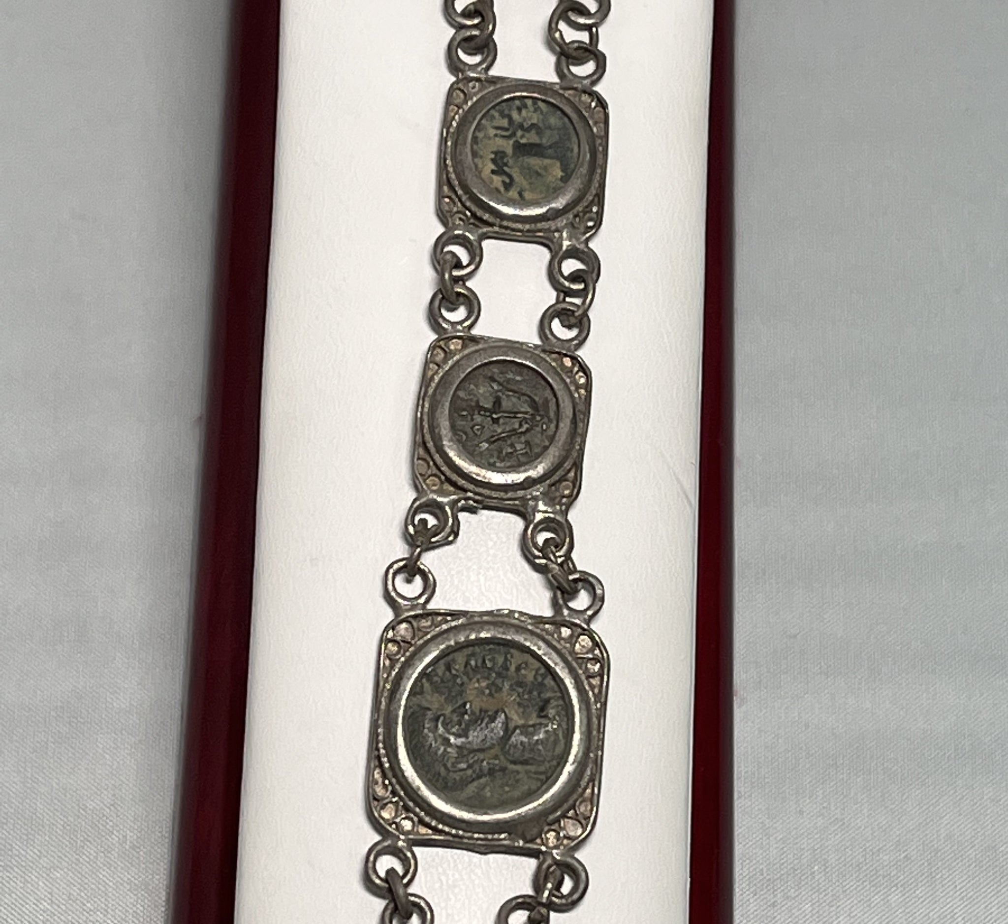 Ancient Roman Coin Bracelet Larc Jewelers