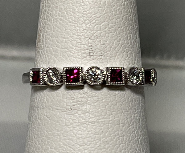 Ruby and Diamond Band