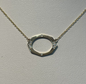 Diamond Circle Pendant