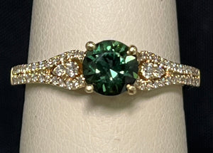 Beautiful Green Sapphire Ring