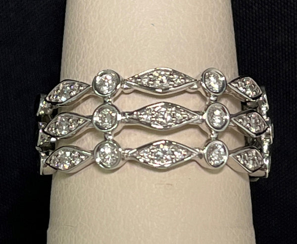 14K Diamond Fashion Ring