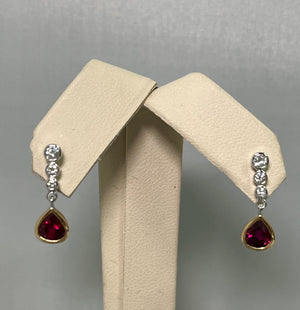 Stunning Ruby Earrings