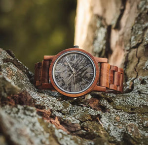 Holzkern Summer Day (Koa/Marble) Men's Watch