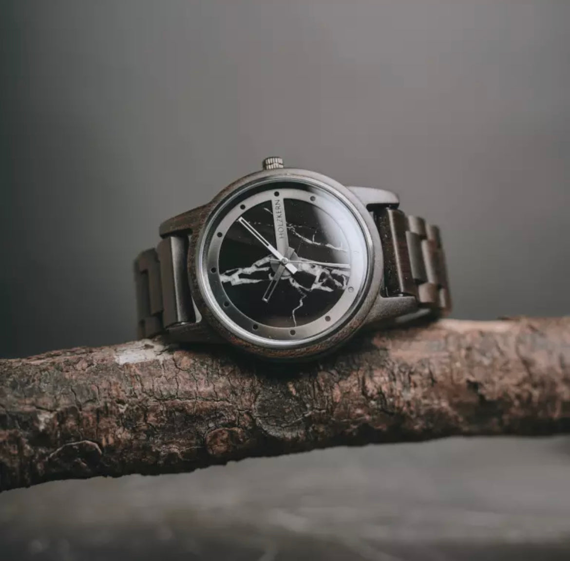 Wood & Stone Watches by Holzkern