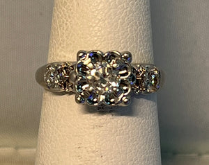 Vintage Diamond Engagement Ring