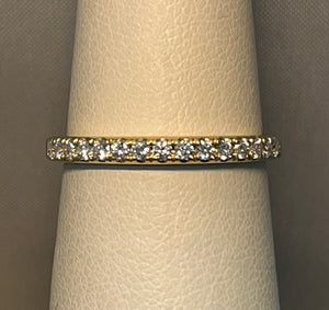 14K Diamond Band