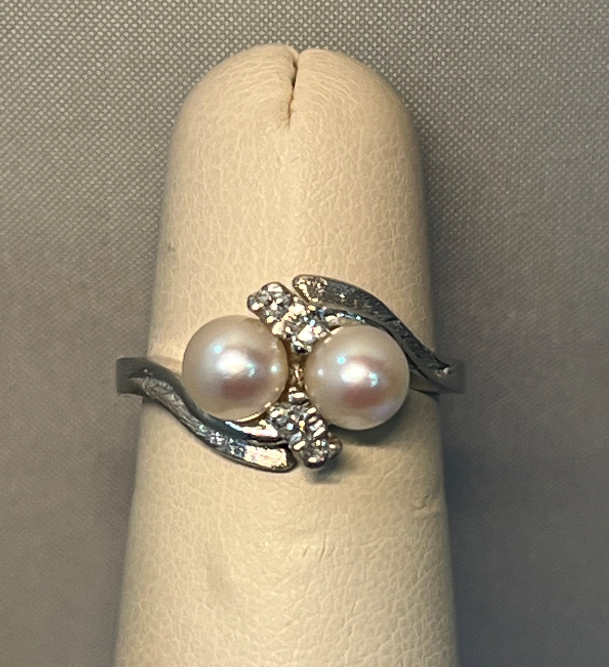 Vintage Pearl And Diamond Rings