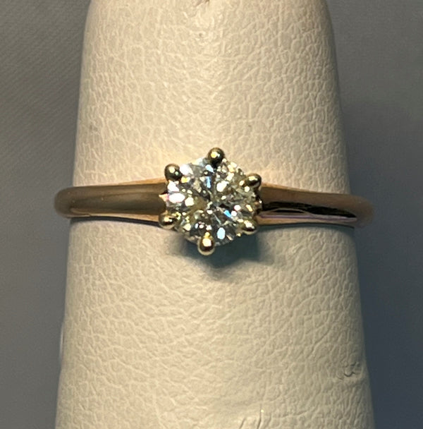 Circa 1940 Vintage Diamond Ring