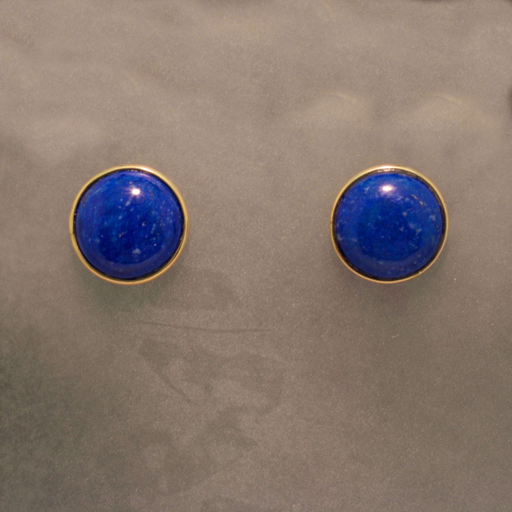 Lapis Lazuli Dangle Earrings in 18 k. y. | Earrings | Wesley Harris MFA