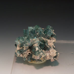 Blue Tourmaline Cluster Mineral Specimen
