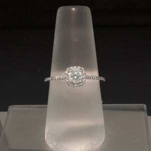 White Gold Diamond Ring