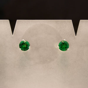 Tsavorite Garnet Earrings