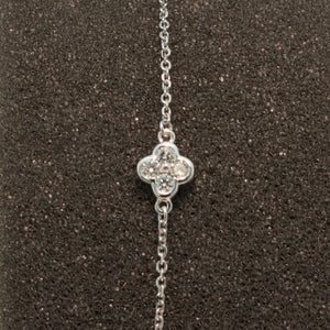 Bolo Diamond Clover Bracelet