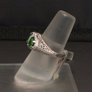 Sale!  Tsavorite Garnet Ring