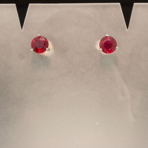 Beautiful Ruby Earrings