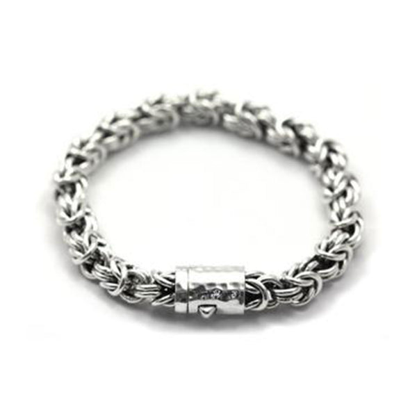 Fair Trade Sterling Silver Byzantine Chain Bracelet